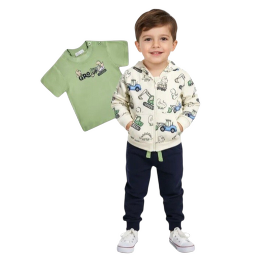 Completo Neonato Trattorini