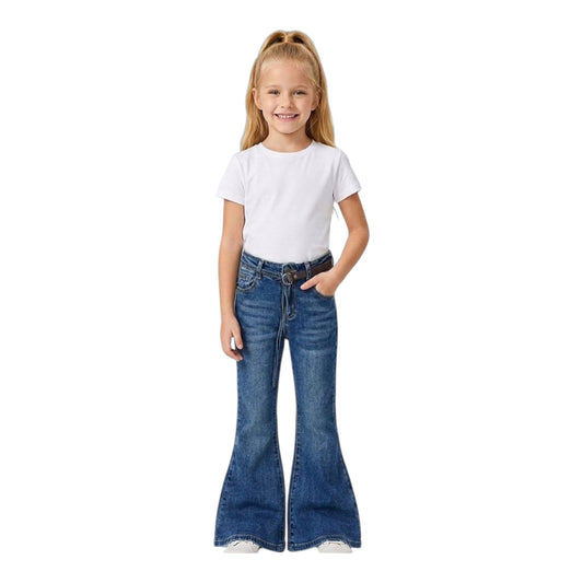 Jeans Bambina a Zampa