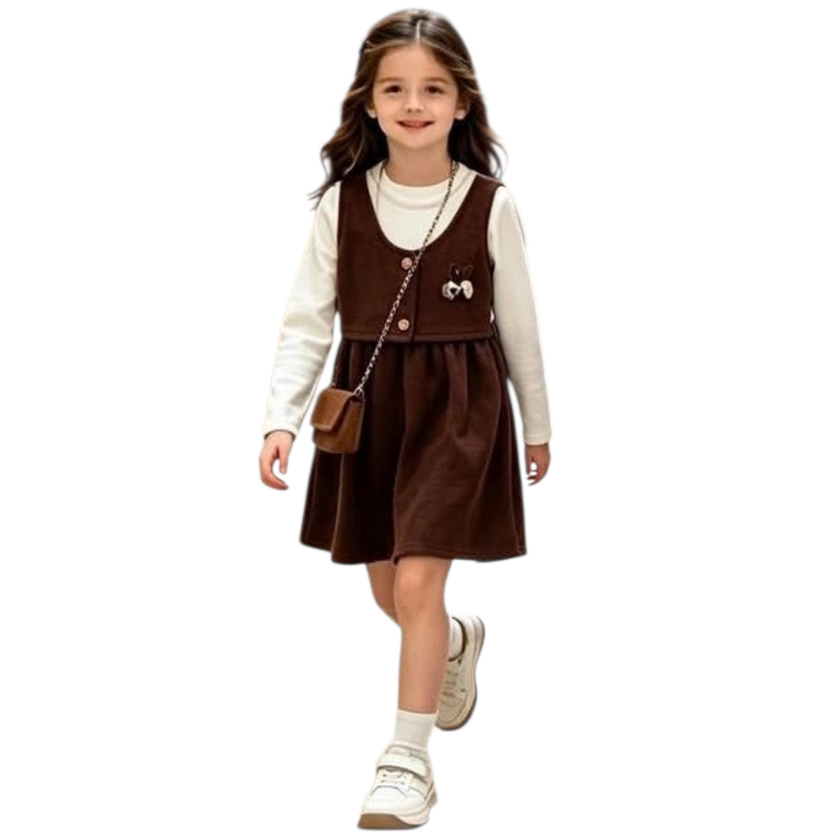 Abito Bambina in Velluto