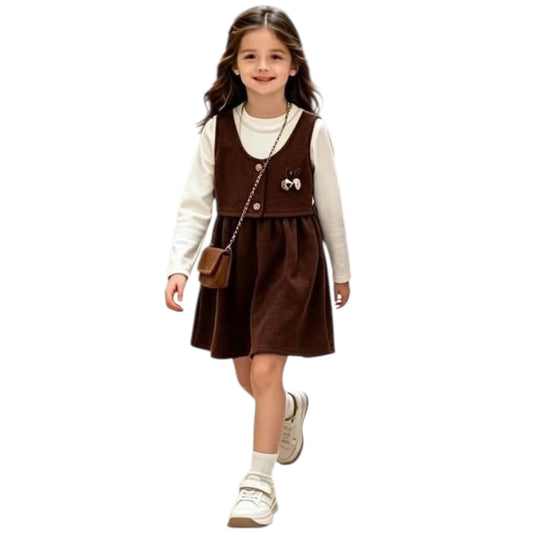Abito Bambina in Velluto