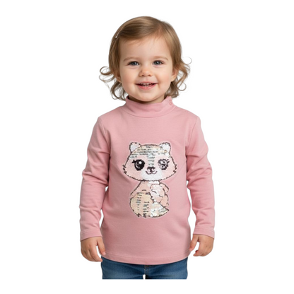 Lupetto Baby Caldo Cotone Bambina